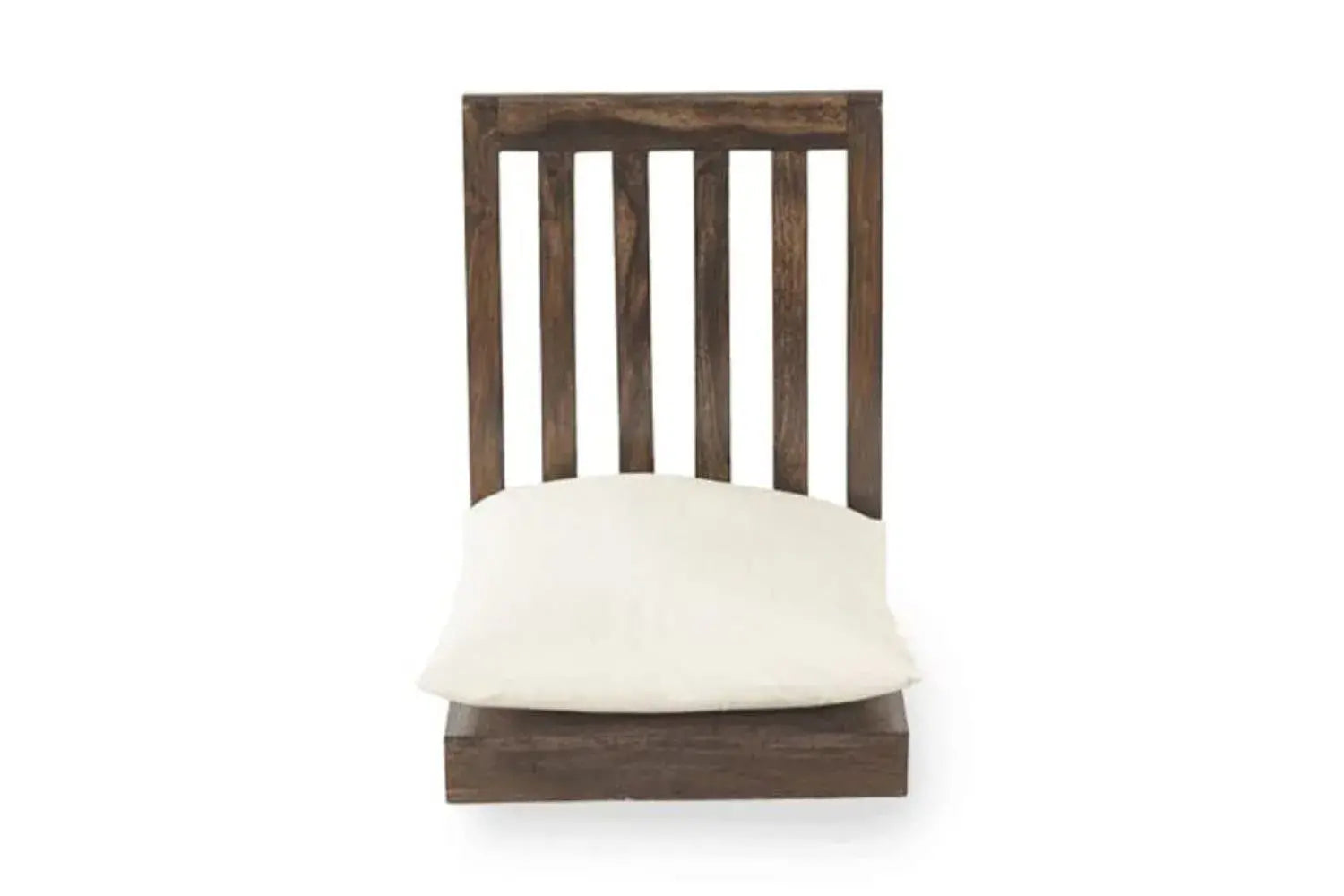 Japanese 4 Seater Dining Table | Walnut Finish