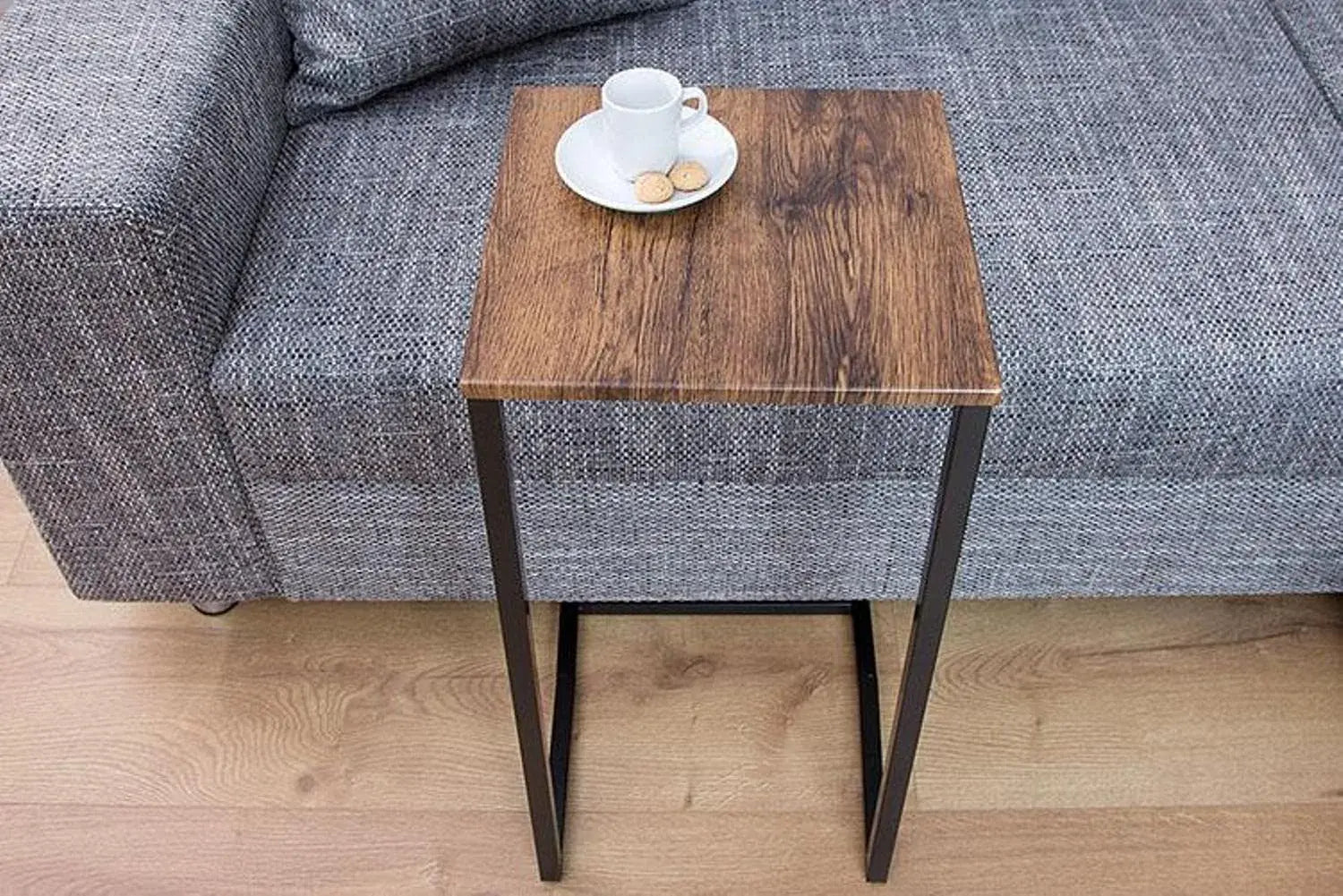 Sheesham Wood Sofa Side Stool Wooden End Table
