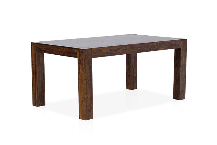 Solid Wood Romeo Dining Table - Walnut Finish