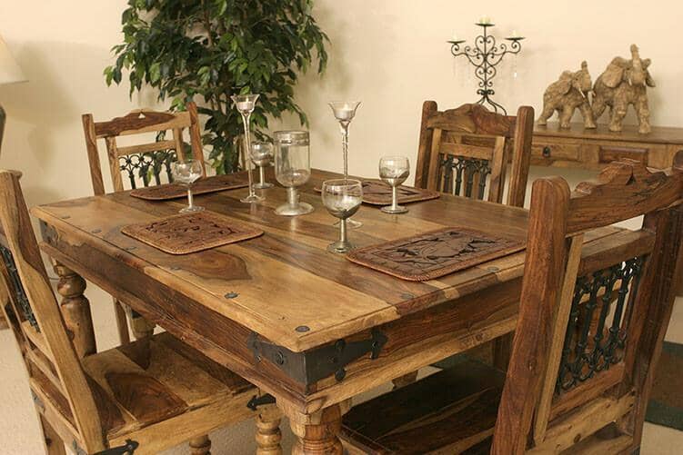 Solid Wood Jali Dining Table