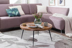 Solid Wood Indiana Lass Round Coffee Table
