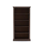 Sheesham Wood Bookshelf with Open Shelf Storage Wooden Showcase Display Unit Book Stand for Home, Office, Living Room