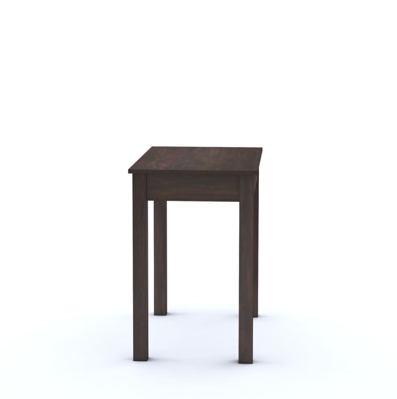 Sheesham Wood Study Table with 1 Drawer Storage | Students Writing Laptop Desk Furniture | Multipurpose Wooden Computer Workstation for Home, Bedroom, Study Room, and Office