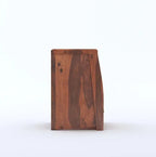 Sheesham Wood Bedside Table With 1 Drawer - Honey Finish