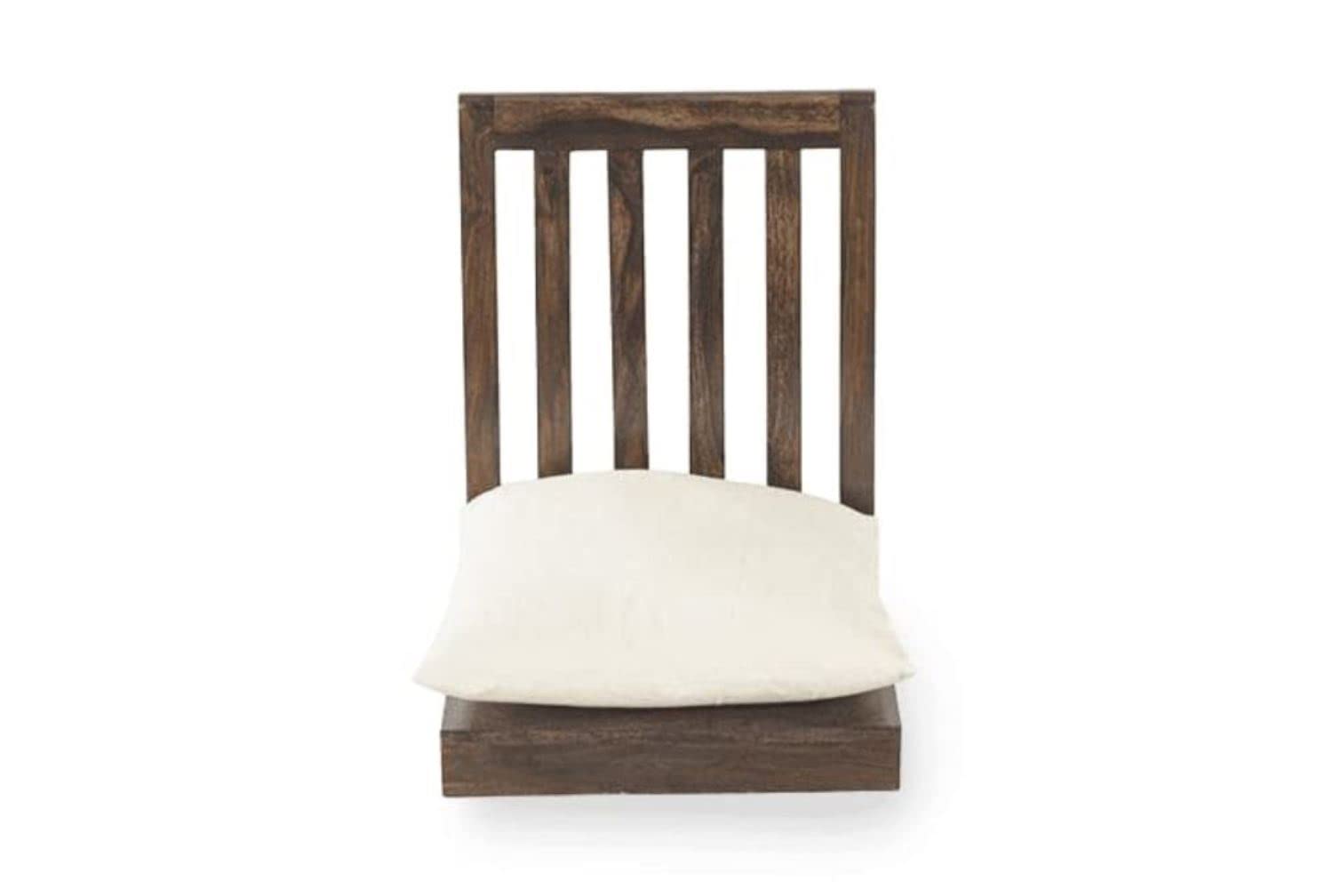 Sheesham Wood Japanese 4 Seater Dining Table Wooden Low Height Dinner Table for Living Room Home and Restaurant