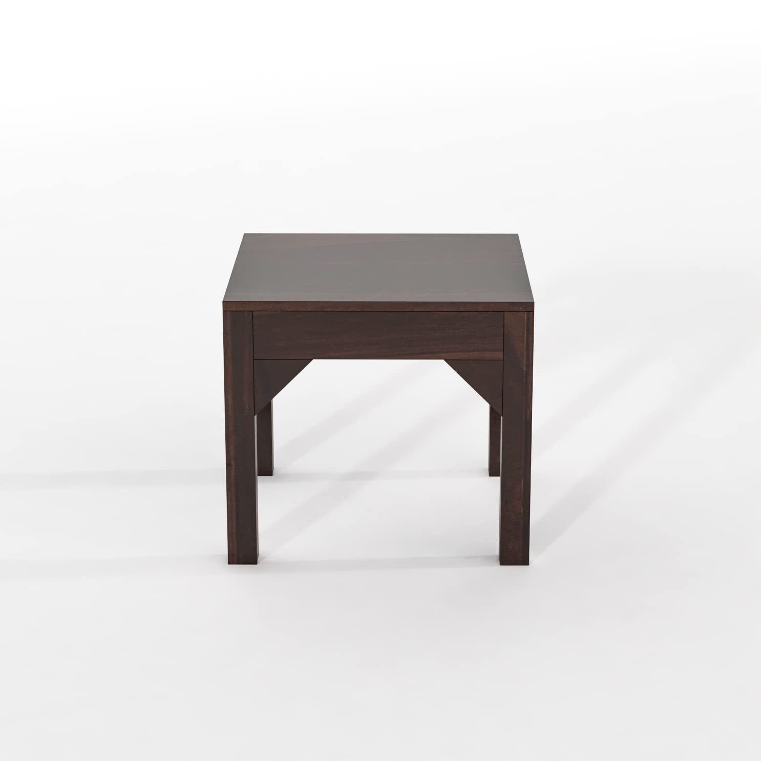 Sheesham Wood Coffee Table with 4 Stools for Living Room Wooden Teapoy Tea Tables Furniture for Hotels Home Office