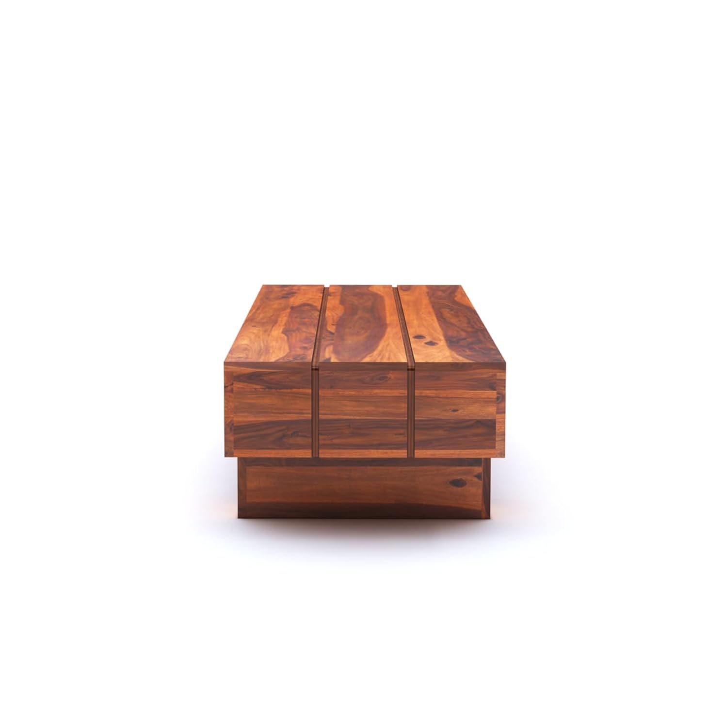 Sheesham Wood Center Coffee Table for Living Room Hall Wooden Teapoy Tea Tables Furniture for Office Bedroom & Outdoor Hall
