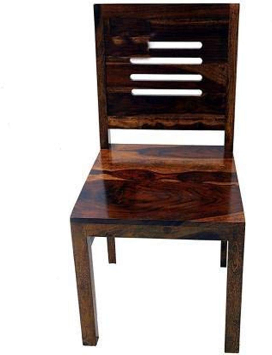 Sheesham Wood Dining Chair Set of 2 for Home Hall Hotel Living Room Dining Room & Restaurants Wooden Seating Chairs Solid Wood Study Chair Furniture