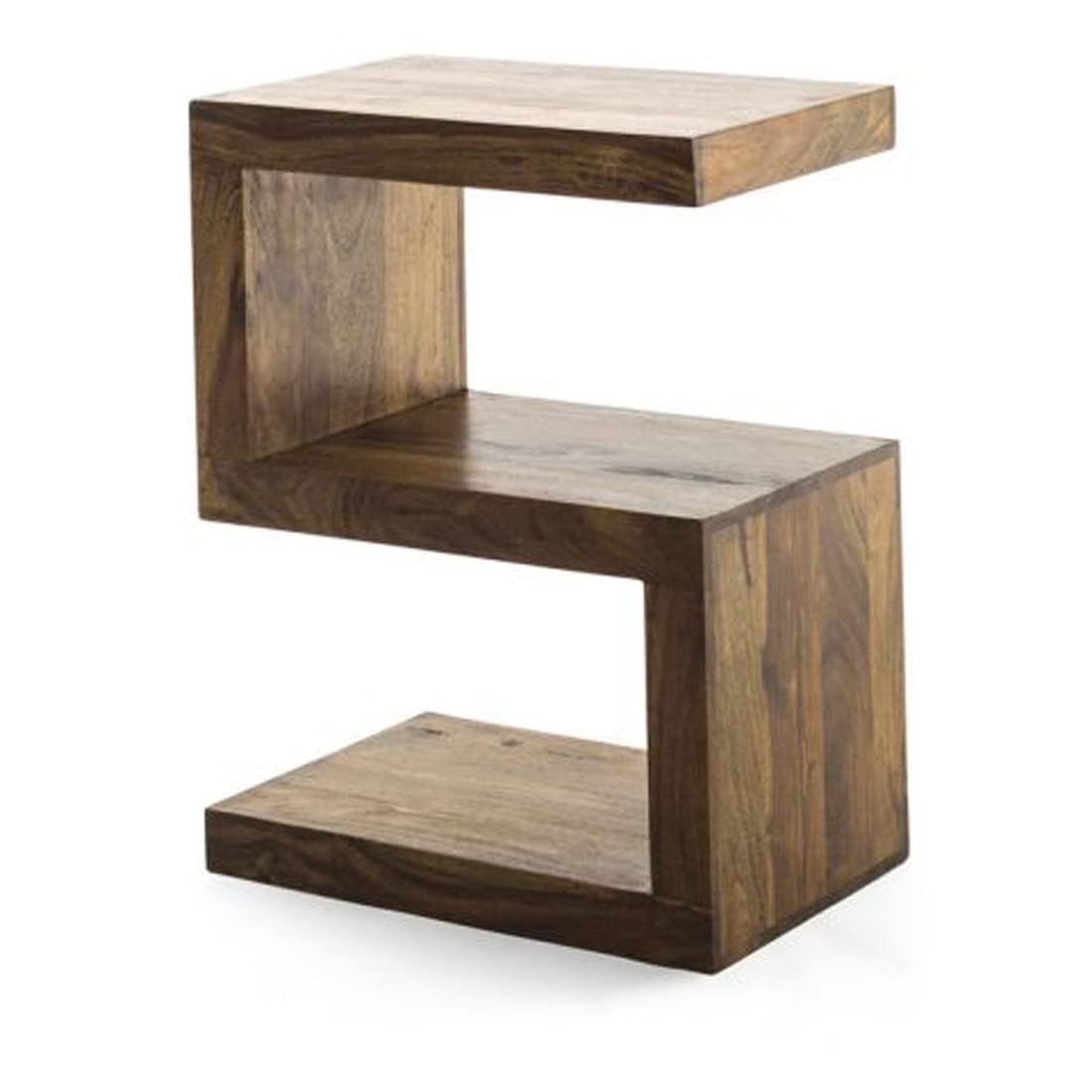 Sheesham Wood Bedside Table with Cabinet Storage Night Stand Sofa Side Table End Table Furniture for Living Room Home Office