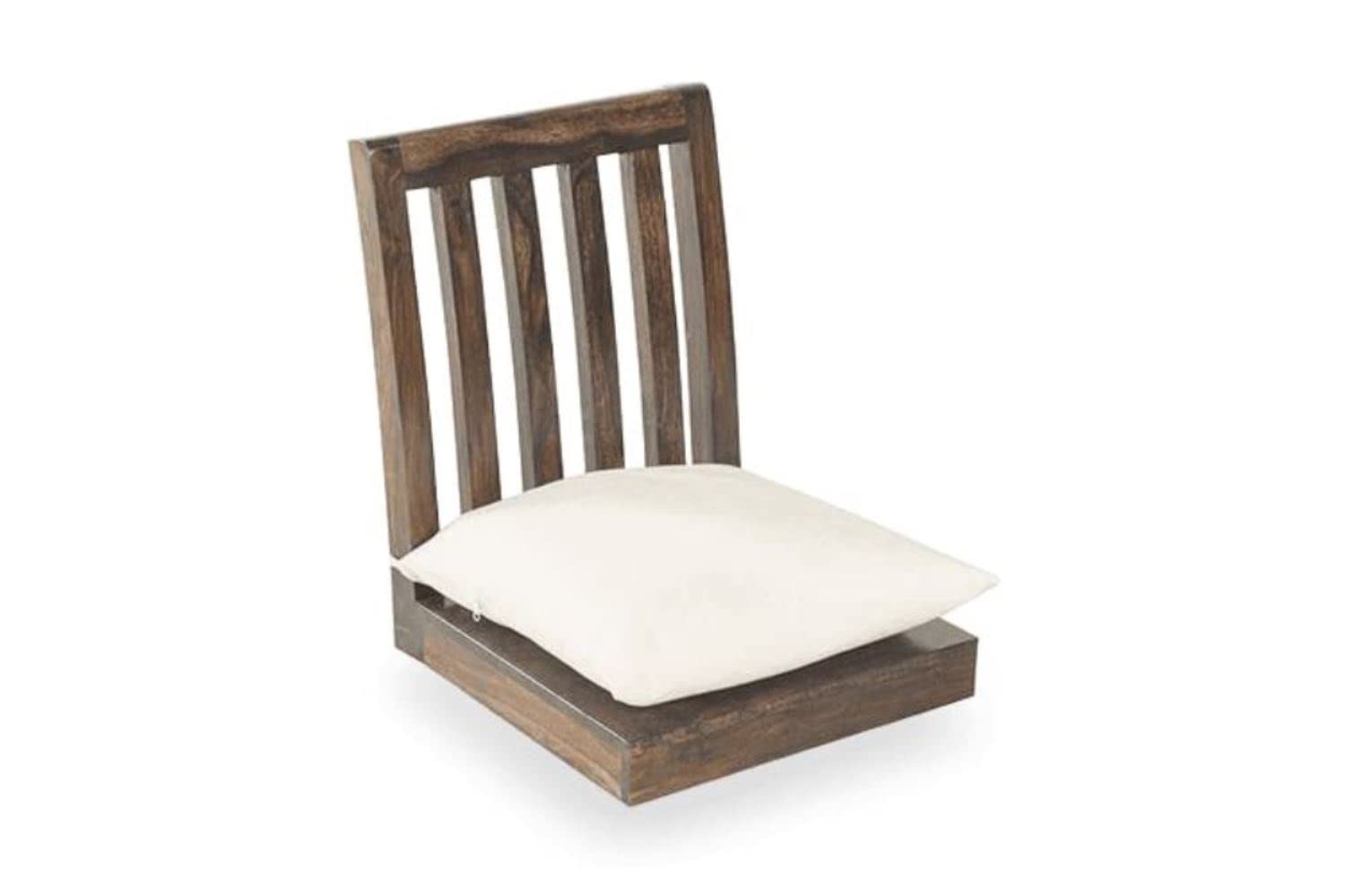 Sheesham Wood Japanese 4 Seater Dining Table Wooden Low Height Dinner Table for Living Room Home and Restaurant