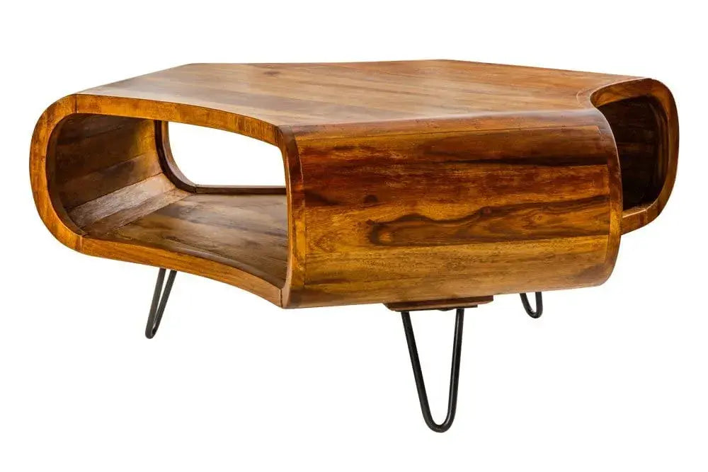 Wooden Coffee Table | Honey_Finish1