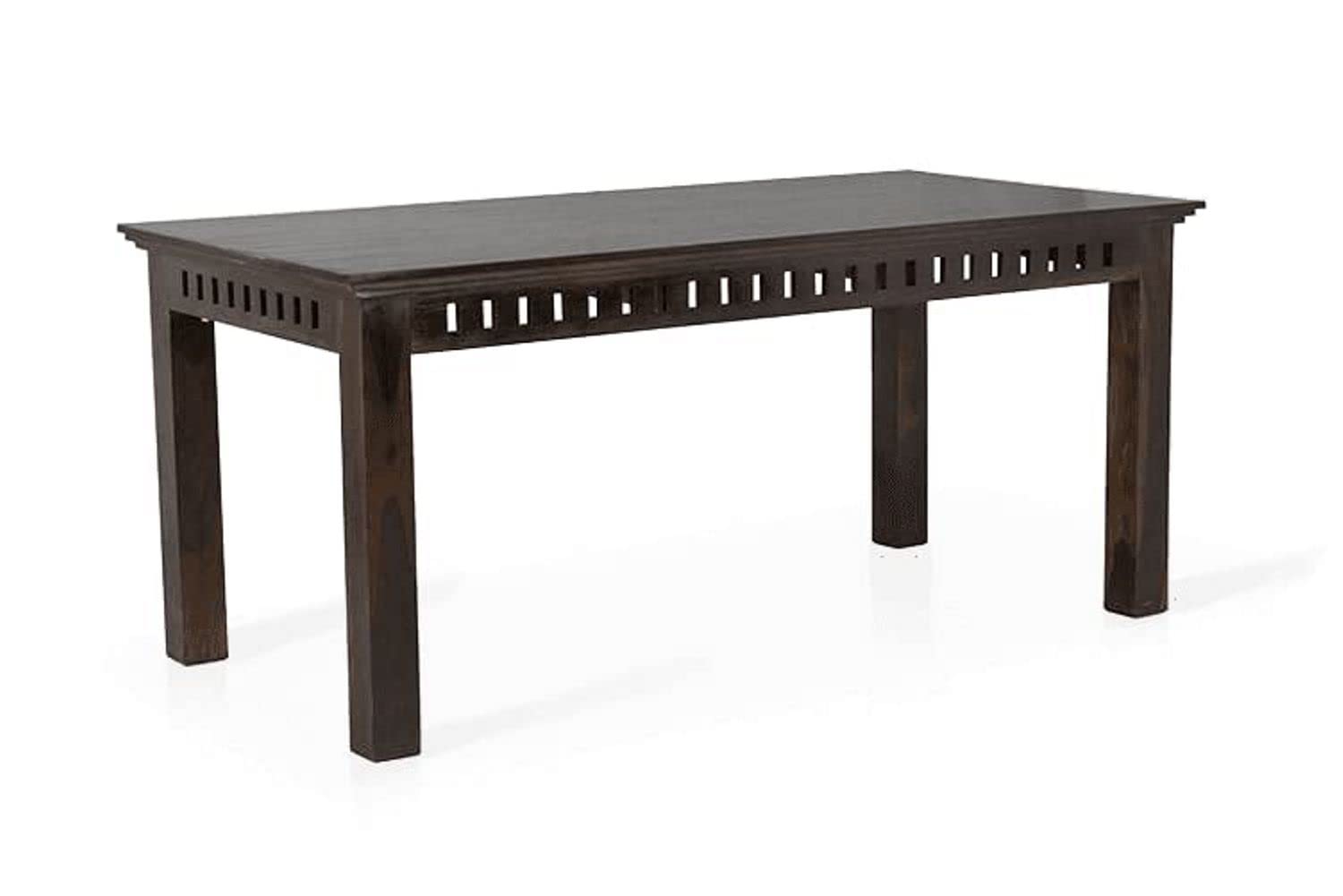 Sheesham Wood Dining Table 4 Seater | Space Saving Four Seater Dinning Table Set with 4 Chairs for Home Office Restaurant & Hotel Wooden Dinner Table 4 Seater Furniture