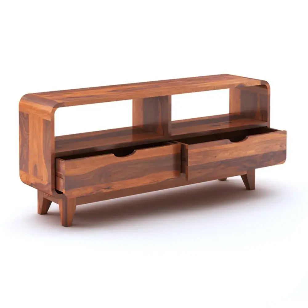 Wood Sideboard Low Height TV Stand