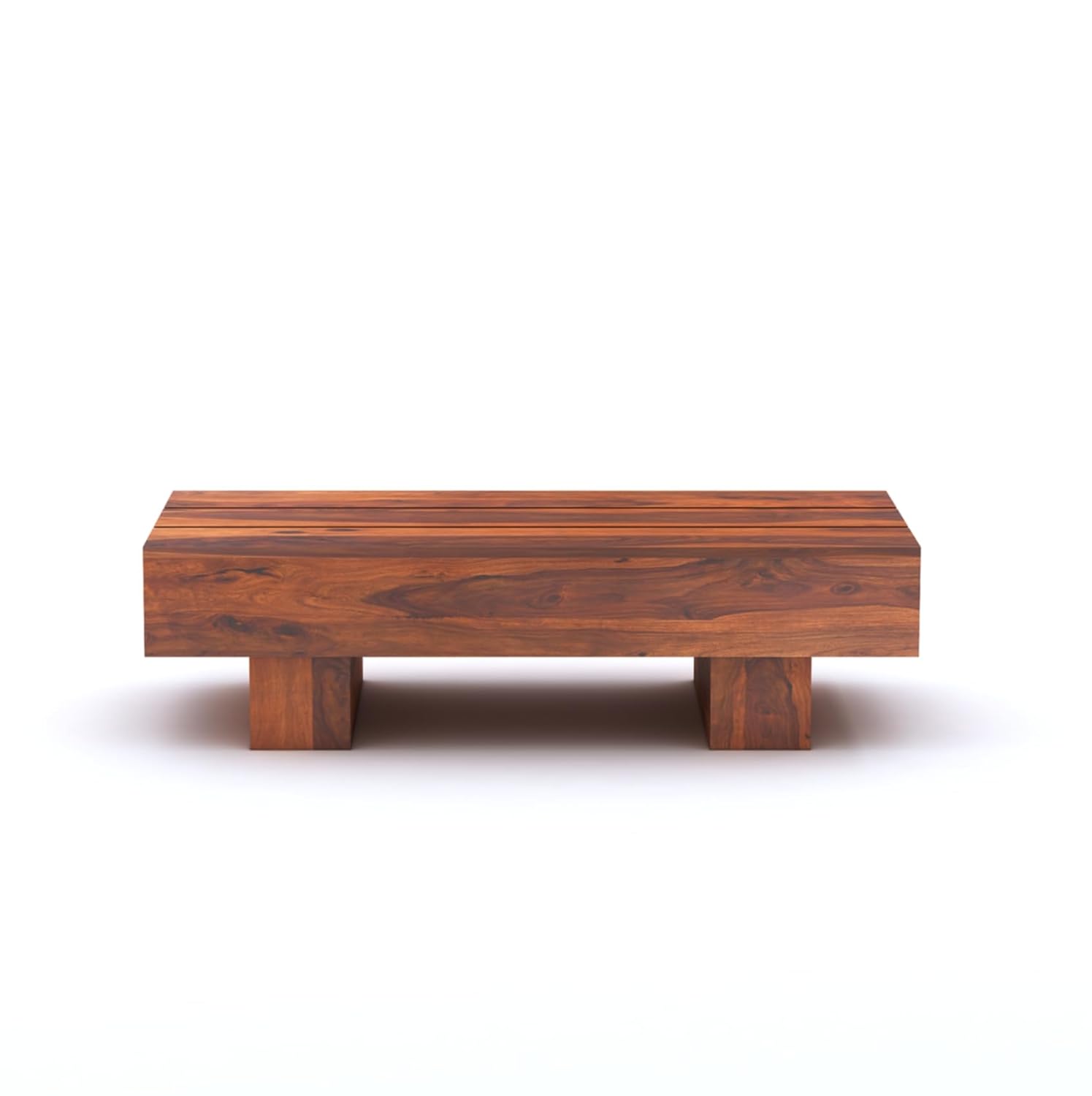 Sheesham Wood Center Coffee Table for Living Room Hall Wooden Teapoy Tea Tables Furniture for Office Bedroom & Outdoor Hall