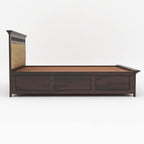 Sheesham Wood King Size Box Storage Bed Home Wooden Double Bed Cot Palang for Living Room and Hotels