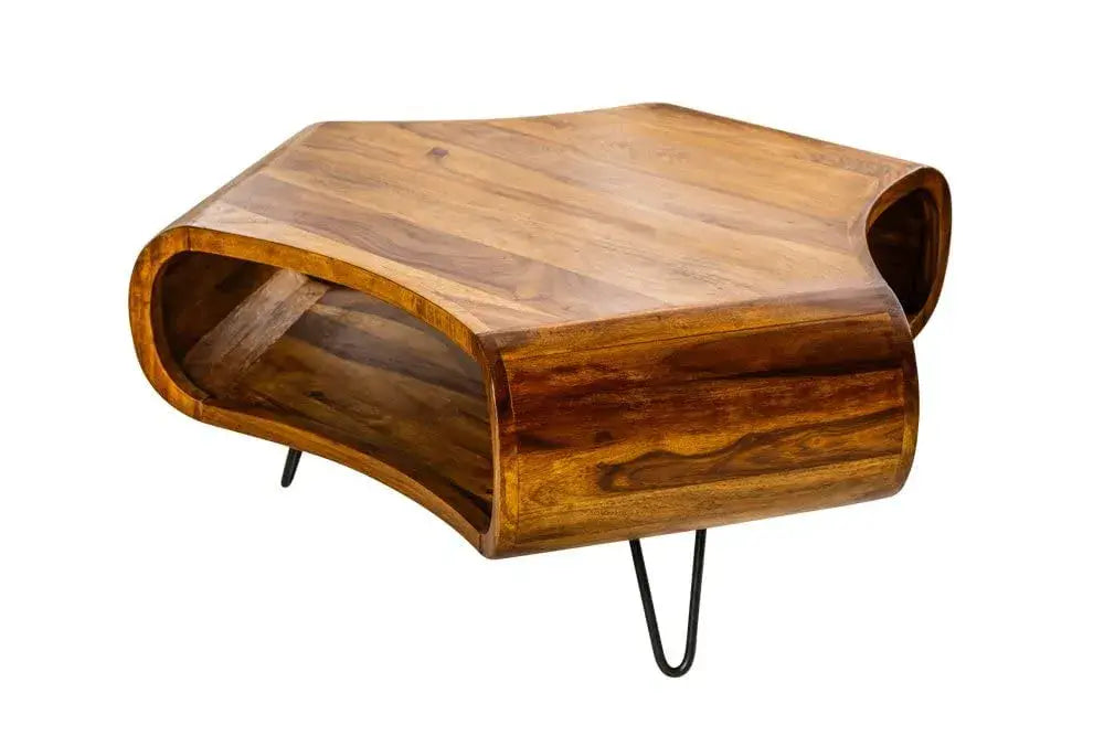Wooden Coffee Table | Honey_Finish1
