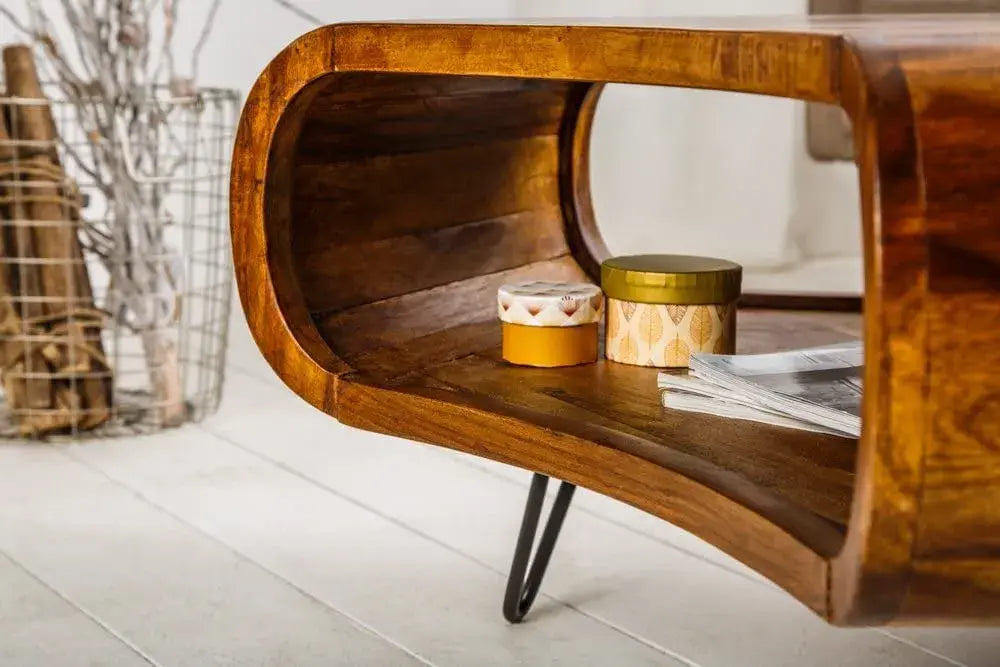 Wooden Coffee Table | Honey_Finish1
