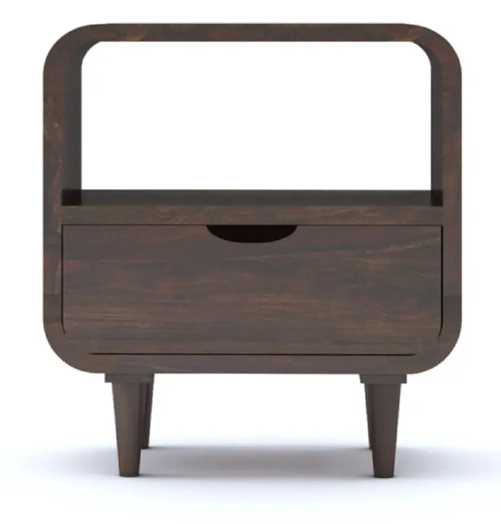 Sheesham Wood Bedside End Table