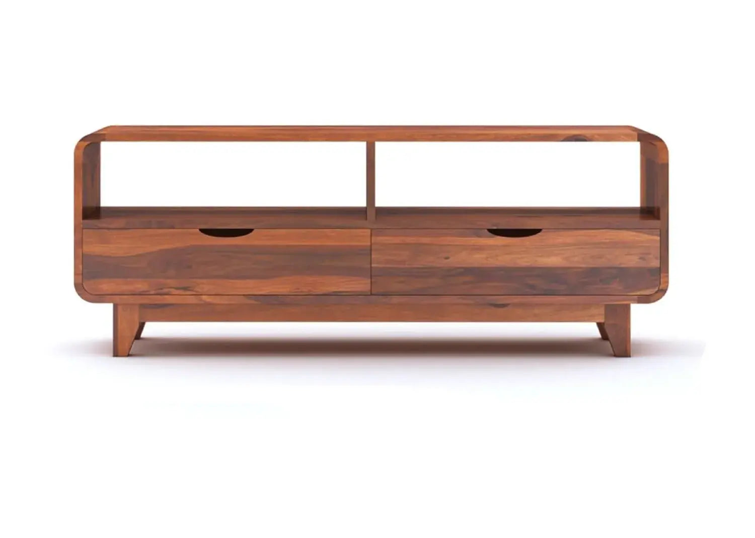 Wood Sideboard Low Height TV Stand