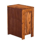 Sheesham Wood Bedside Table with Cabinet Storage Night Stand Sofa Side Table End Table Furniture for Living Room Home Office