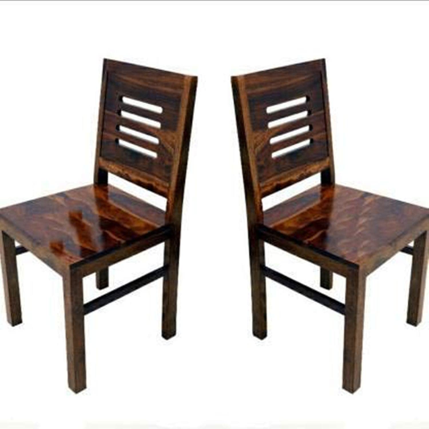 Sheesham Wood Dining Chair Set of 2 for Home Hall Hotel Living Room Dining Room & Restaurants Wooden Seating Chairs Solid Wood Study Chair Furniture