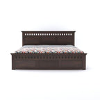 Sheesham Wood Queen Size Bed Without Storage for Bedroom Home Wooden Double Bed Cot Palang Furniture for Living Room and Hotels