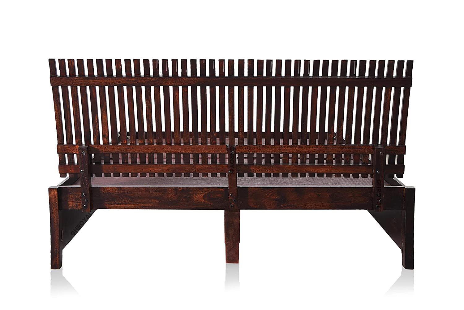 Sheesham Wood Queen Size Bed with Storage for Bedroom Living Room Home Hotel Wooden Double Bed Cot Palang Furniture