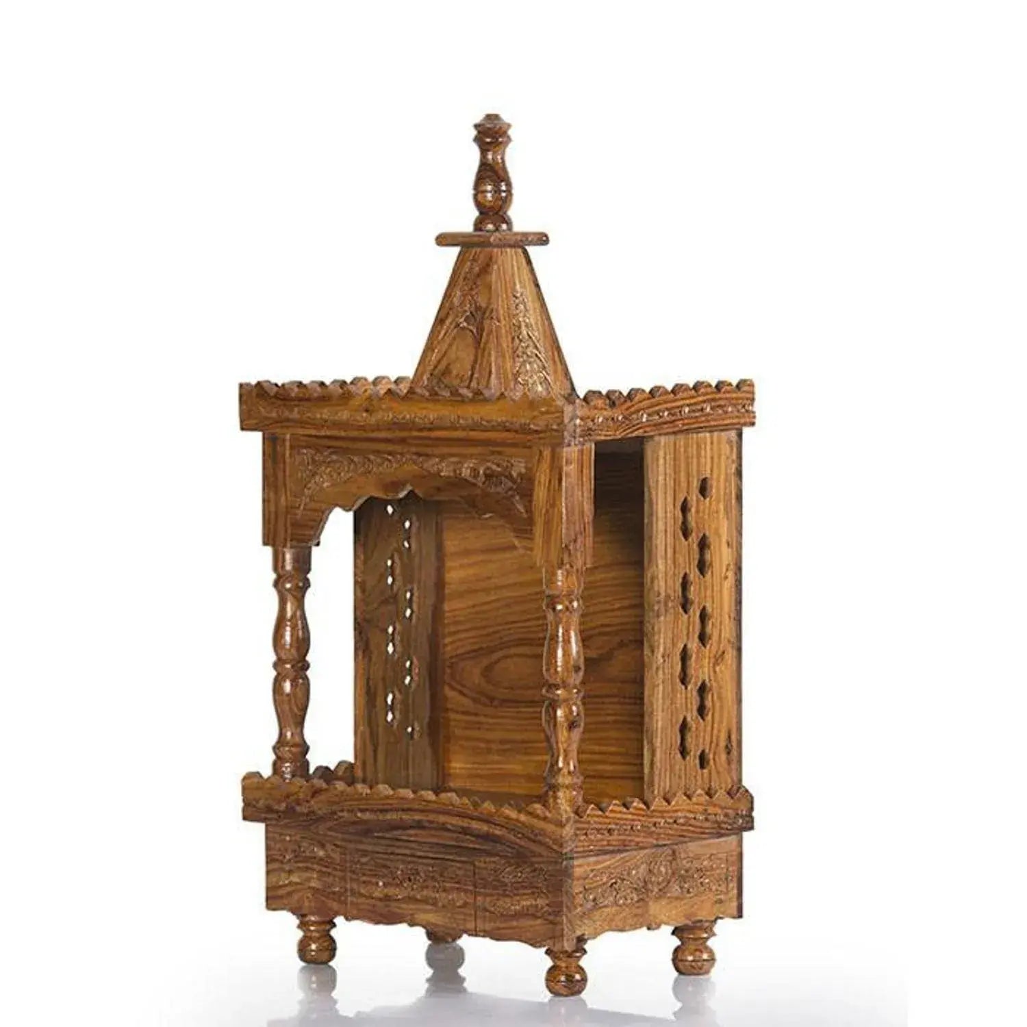 Sheesham Wood Wall Mount Temple
