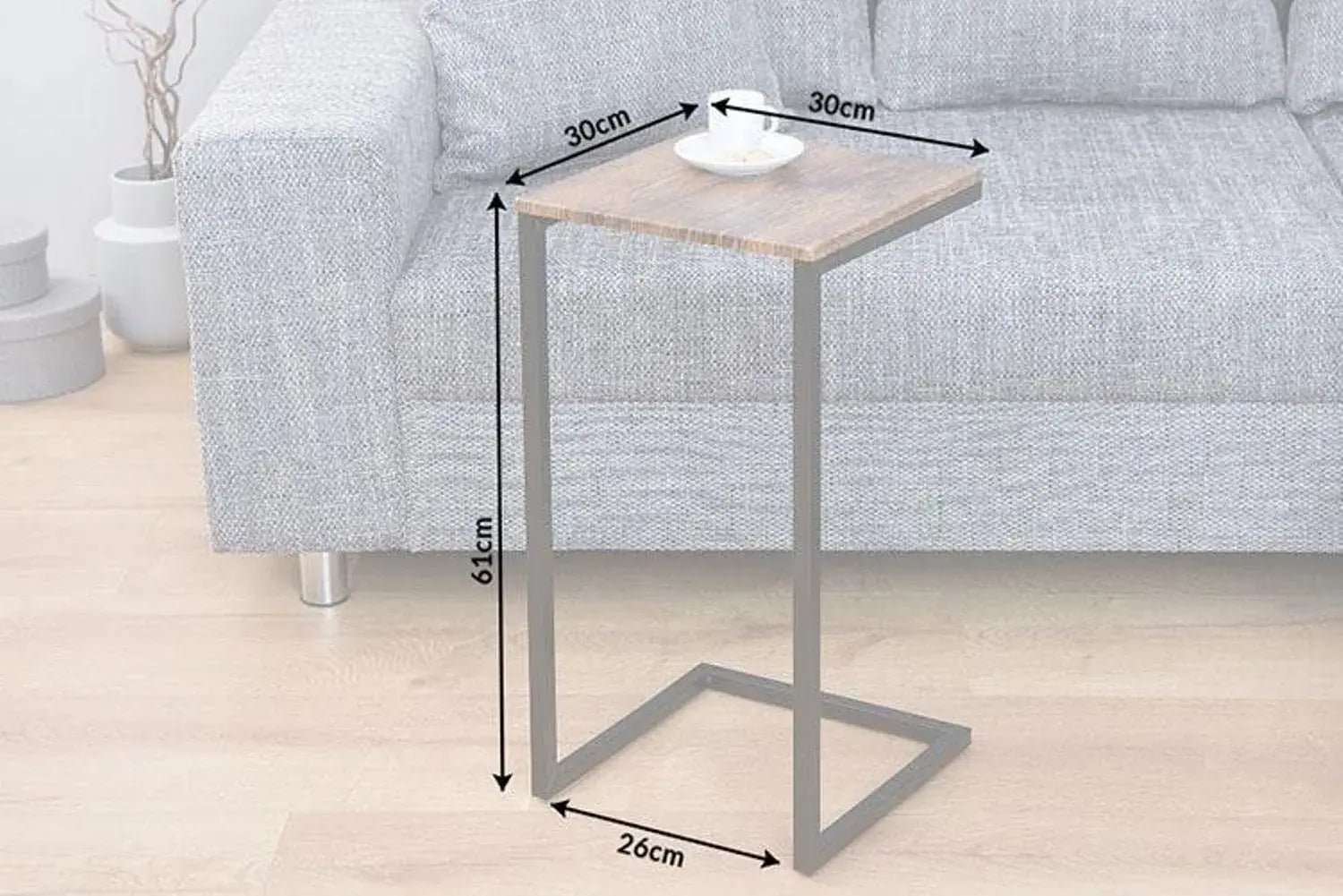 Sheesham Wood Sofa Side Stool Wooden End Table