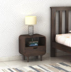 Sheesham Wood Bedside End Table