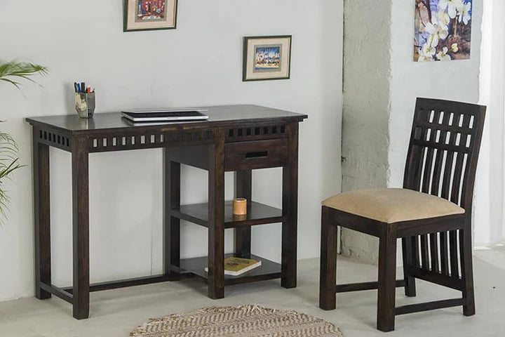 Solid Wood Kuber Writing / Study Table