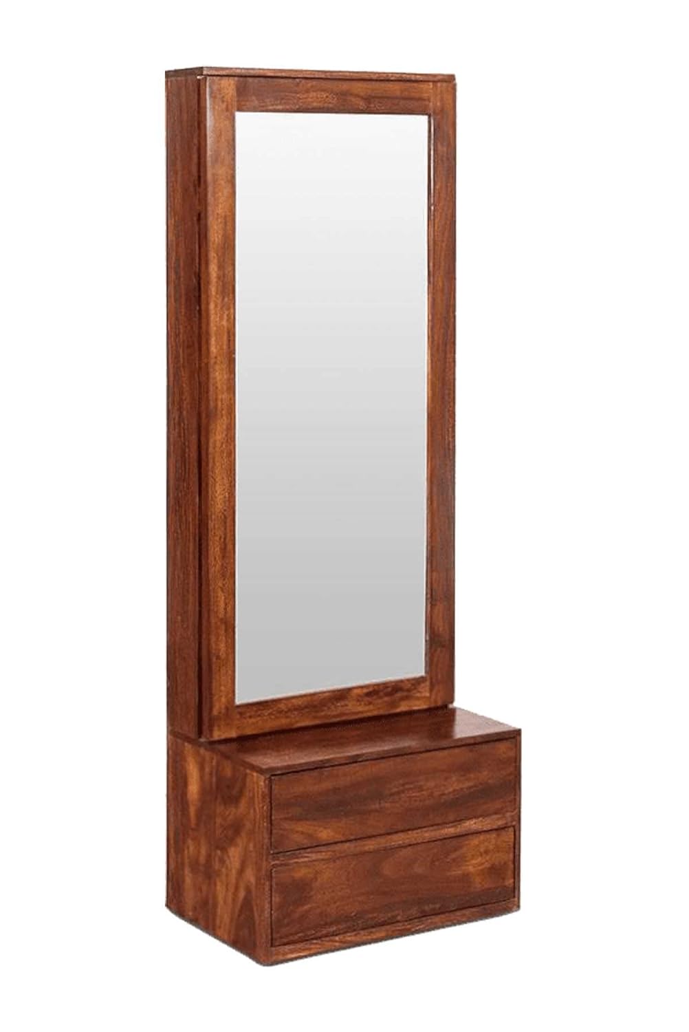 Dressing Table With Mirror - Bronze 2 Drawer