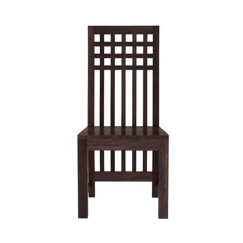 Amer Solid Sheesham Wood 6 Seater Dining Set | Walnut Finish