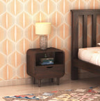 Sheesham Wood Bedside End Table