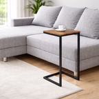 Sheesham Wood Sofa Side Stool Wooden End Table