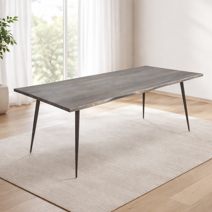 Solid Wood INDIANA Dusk Dining Table