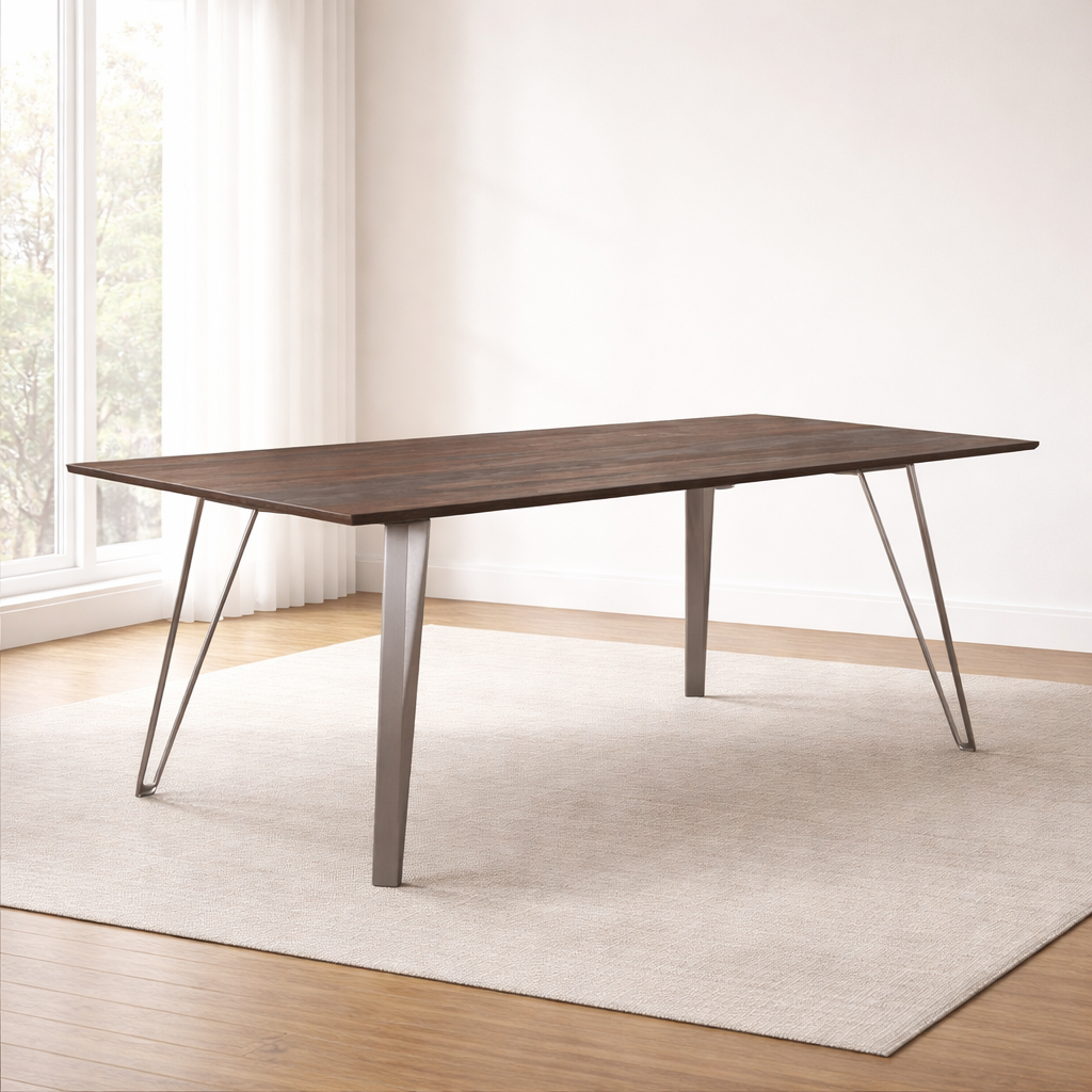 Solid Wood INDIANA Tica Dining Table