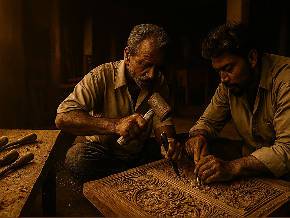 <h2>Hand-Carving & Detailing</h2>